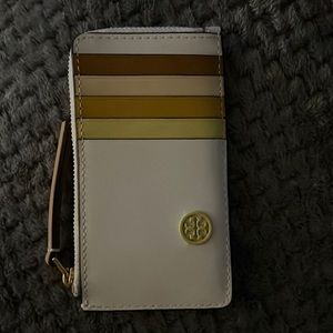 Tory Burch Credit card holder with zipper area for change